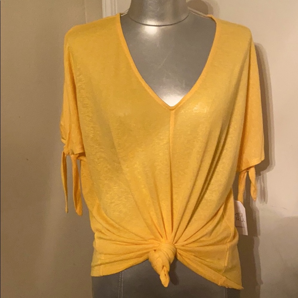 Yellow tank